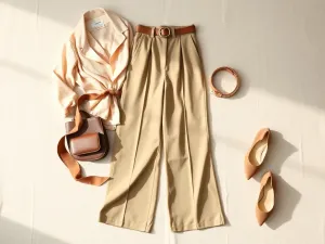 Szerokie eleganckie spodnie damskie – z czym je łączyć