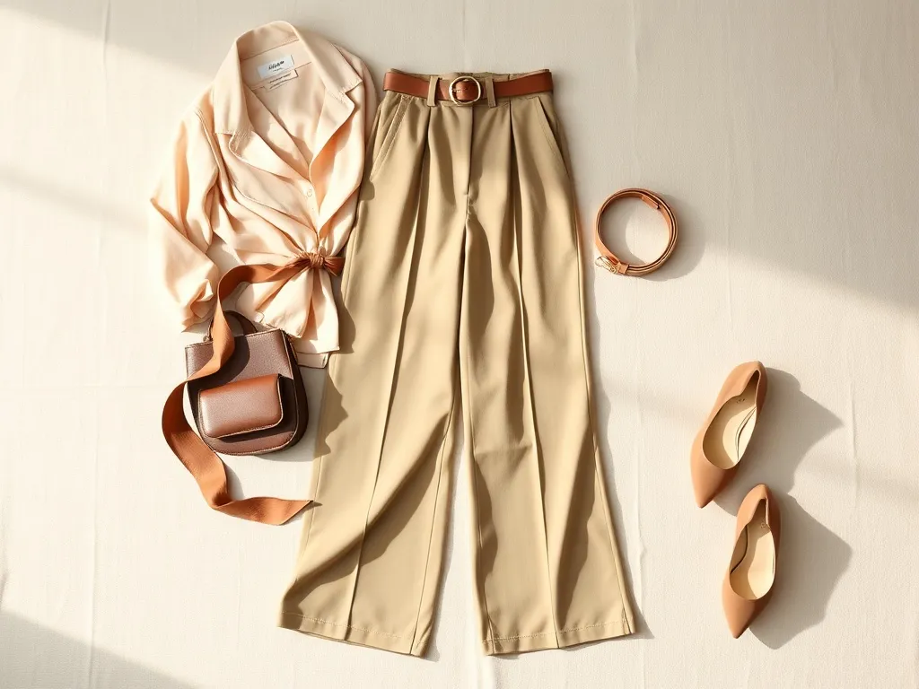 Szerokie eleganckie spodnie damskie – z czym je łączyć